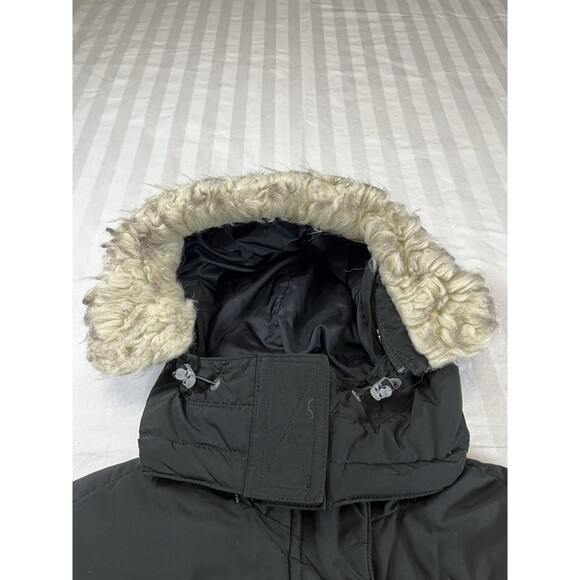 L.L. Bean Coat Women’s Size XS Long Down Insulated Puffer Faux Fur Hood READ - Picture 2 of 10
